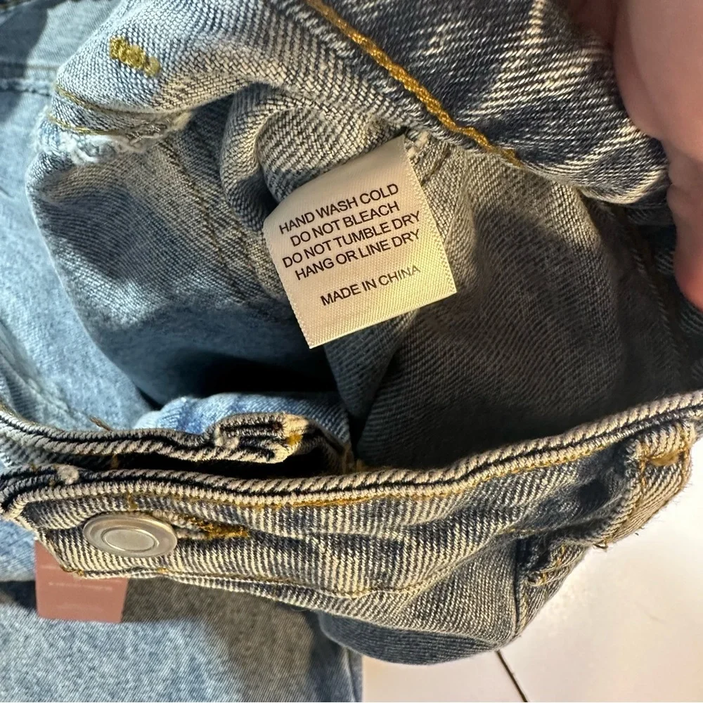 Clearance‼️Miss‎ Lola Et Clet Acid Wash MultiPocket Cotton Women’s Jeans NWT L